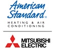 American Standard Heating and Air Conditioning Mitsubishi