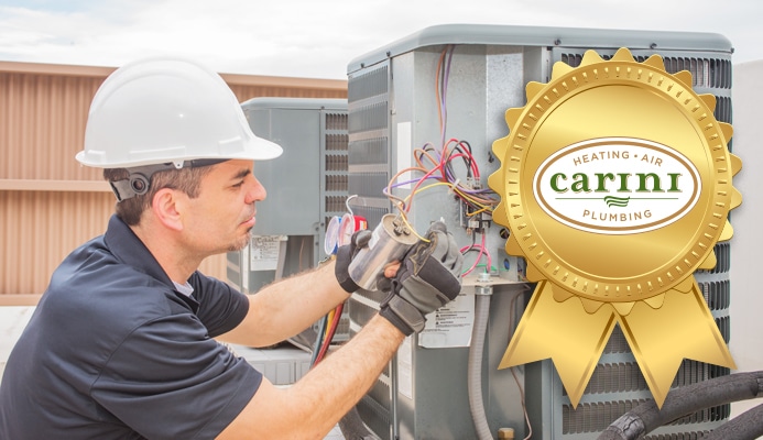 Carini Proudly Designated as an American Standard Customer Care Dealer