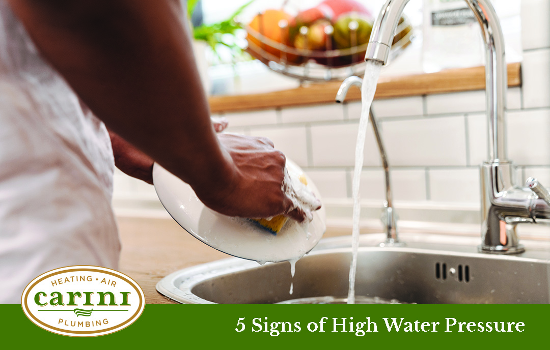 5 Signs of High Water Pressure in a House